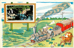 Reilhac * Souvenir De La Commune * Le Train * Pêche à La Ligne - Sonstige & Ohne Zuordnung