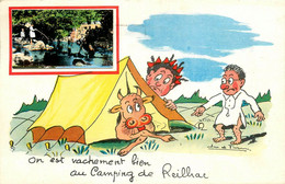 Reilhac * Souvenir De La Commune * Camping Sauvage * Pêche à La Ligne - Sonstige & Ohne Zuordnung