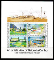 Tristan Da Cunha 1978 Svensson Paintings II MS, MNH, SG 238 - Tristan Da Cunha