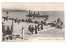 MONTE-CARLO. - Les Terrasses. (Bateau De Commerce, Paquebot) - Les Terrasses