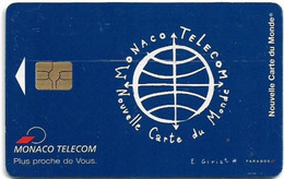 MONACO ; MF53 Carte Du Monde Rechargable Phonecard - Monaco