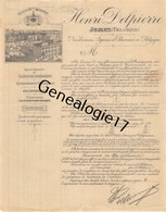 96 2847 BELGIQUE JUMET 1894 Recouvrement HENRI DELPIERRE - 1800 – 1899
