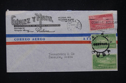 CUBA - Enveloppe Commerciale De Habana Pour La Suisse Par Avion En 1949 - L 81319 - Cartas & Documentos