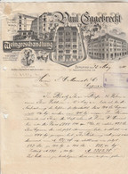 Lettre Illustrée 25/5/1914 Paul EGGEBRECHT Weingrosshandlung BERLIN Allemagne - 1900 – 1949