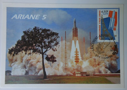 Carte Card Karte Cartolina Maximum Ariane 5 N° 3366 - Andere & Zonder Classificatie