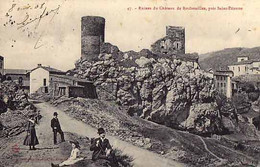 42 - Ruines Du Château De ROCHETAILLEE , Près Saint-Etienne - - Rochetaillee