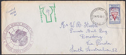 ROSS DEPENDENCY - SOUTH AUSTRALIA DOUBLE DEFICIENCY USARP CACHET - Storia Postale