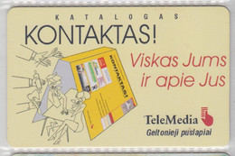 LITHUANIA 1999 CATALOGUE KONTAKTAS - Lituanie