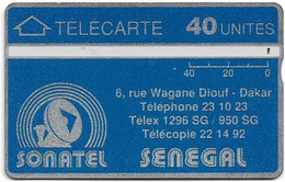 Senegal - Sonatel - L&G - 205G - Blue & Silver, 40Units, Used - Sénégal