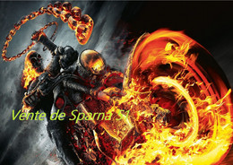 Ghost Rider  Johnny Blaze   -  A3 Plastifiée - Autres & Non Classés