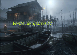 Ghost Of Tsushima - PS4 D -  A3 Plastifiée - Other & Unclassified