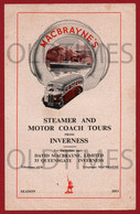 UNITED KINGDOM - SCOTLAND - MACBRAYNE'S - STEAMER AND MOTOR COACH TOURS - 1954 - Europe