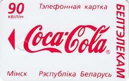 BELARUS : BLR086 90 Coca-Cola Minsk USED - Wit-Rusland