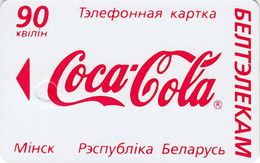 BELARUS : BLR086 90 Coca-Cola Minsk USED - Bielorussia