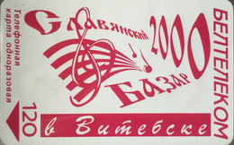 BELARUS : BLR068 120 Slaviansky Bazar 2000/ ARENDA USED - Bielorussia