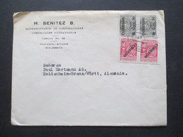 Ecuador 1950 Konsulats Dienstmarken H. Benitez B. Representante De Corporaciones Comerciales Extranjeras - Ecuador