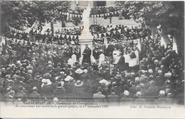 LAPACAUDIERE - Cérémonie De L'Inauguration Du Monument Aux Morts De La Grande Guerre, Le 1er Novembre 1921 - La Pacaudiere