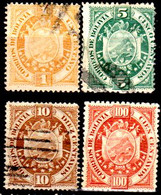 B876 - BOLIVIA - Valore Del 1894 Su Carta Sottile (sg/o) NG/Used - Qualità A Vostro Giudizio. - Bolivie