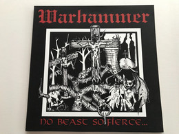 WARHAMMER - No Beast So Fierce -  LP & 7'' Rouge Marbré - 150 Ex - Hard Rock & Metal