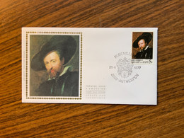 FDC Soie Zijde COB 1861 ( 1977-12) Rubens - Unclassified