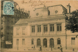 Neuilly * Rue Et Justice De Paix - Neuilly Sur Seine