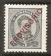 POR - Yv. N° 80   * 5r PROVISORIO Cote  18 Euro  BE R  2 Scans - Unused Stamps