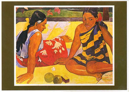 Polynésie Française, Tahiti,carte écrite Au Dos De L’Éditeur Teiva Sylvain N°867 (gauguin) - Polynésie Française