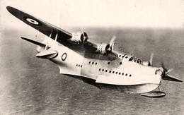 Avion * Aviation * SHORT SUNDERLAND * Royal Air Force * Hydravion Patrouille Maritime * Ww2 Guerre - 1939-1945: 2ème Guerre