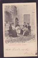 CPA Dentellière Métier Circulé Saint Bonnet Le Chateau - Kunsthandwerk