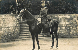 Rambouillet ? * Carte Photo * Militaire Du 20ème Régiment De Chasseurs à Cheval * Officier * Militaria - Rambouillet