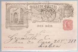 Portugal, 1898, For Lisboa - Brieven En Documenten
