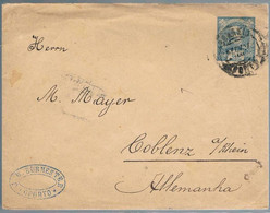 Portugal, 1897, For Coblenz - Lettres & Documents