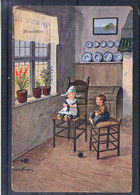 Carte Illustrée Ad. Hoffmann. Brautschau. Coins émoussés - Hoffmann, Ad.