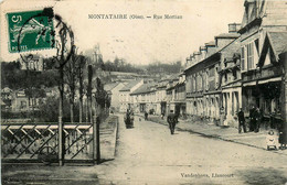 Montataire * La Rue Mertian * Passage à Niveau * Ligne De Chemin De L'oise - Montataire