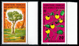 AFARS ET ISSAS 1974 - Yv. 390 Et 392 **   Cote= 7,00 EUR - Forêt Primaire Du Day (2 Val.)  ..Réf.AFA23370 - Unused Stamps
