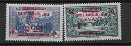 ⭐⭐ Levant Y.T N ° 42 Et 43** ⭐⭐ - Unused Stamps