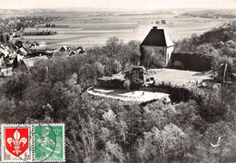 28-SOREL-MOUSSEL- LE CHATEAU XVIIes VUE DU CIEL - Sorel-Moussel