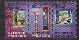 Cept 1975 Chypre Cyprus Zypern Yvertn° 420-422 (o) Oblitéré Cote 1,75 € - 1975