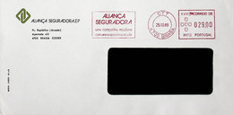 1989 Portugal Franquia Mecânica Da Aliança Seguradora - Franking Machines (EMA)