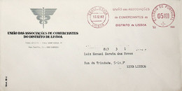 1982 Portugal Franquia Mecânica Da União Das Associações De Comerciantes Do Distrito De Lisboa - Maschinenstempel (EMA)