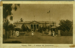 Delcampe - AFRICA - ERITREA - ASMARA - PALAZZO DEL GOVERNATORE - EDIZIONE TARO - 1930s (BG10536) - Eritrea