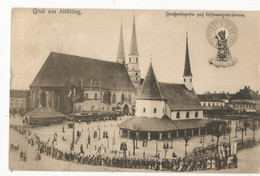 CPA, Allemagne, Grub Aus Altötting , Gnadenkapelle  Und Stiftstadpiarrkirche  ,Ed.F.M..,1919 - Altoetting