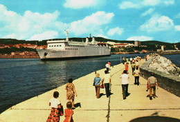 Sassnitz. Fährschiff Rügen - Sassnitz