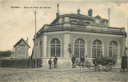 HAUTS DE SEINE   SEVRES  Gare Du Pont De Sevres - Sevres