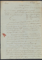 Précurseur - LAC "Liberté égalité" (Langemark 17 Frimaire An 6) + Cachet De La Mairie & Filigrane > Bruges - 1794-1814 (Franse Tijd)