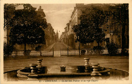 Libourne * Le Jardin Public Et La Rue Thiers - Libourne