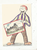 Cp , 79 , L'ABSIE , Illustrateur , Signée Yves DUCOURTIOUX , Château De L'abbaye , Vierge - L'Absie