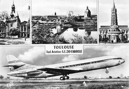 31-TOULOUSE- MULTIVUES- SUD AVIATION S.E 210 CARAVELLE - Toulouse