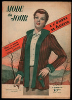 Mode Du Jour N°307 Les Beaux Manteaux - Au Royaume Des Frivolités - La Robe D'hiver De Mon Fauteuil D'été 1951 - Fashion