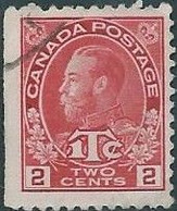 Canada -1916 King George V, 2+1C With The Inscription War Tax,Imperf In The Vertical Side - Kriegssteuermarken